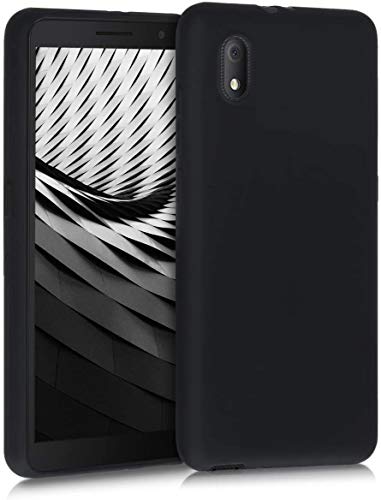 Image of PIXFAB For Alcatel 1B 2020 Case, [Ultra Slim] Scratch Resistant TPU Gel Rubber Soft Skin Silicone [Protective Case] Phone Cover For Alcatel 1B (2020) 5002D - Black