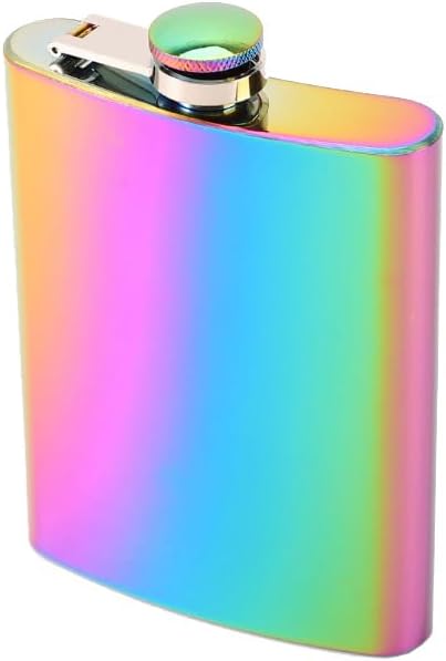 Çelik Multicolor 8 oz 240 ml İçki Matarası py77ml