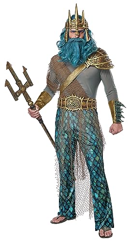 Déguisement dieu de la mer luxe homme pour soirée Poséidon