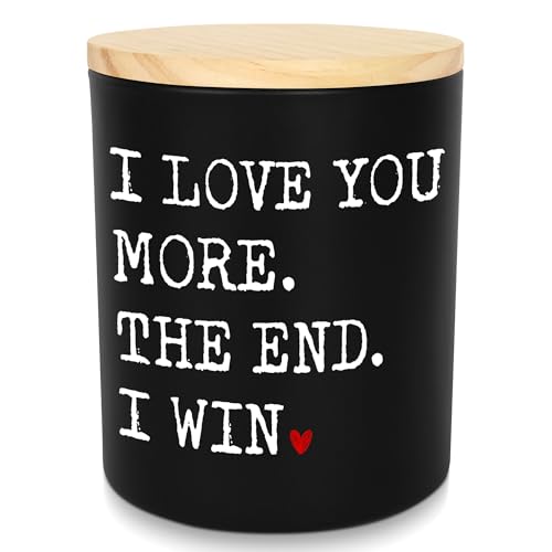 GAUDORA Anniversary Wedding Gifts for Women Men - I Win Vanilla Lavender Scented...
