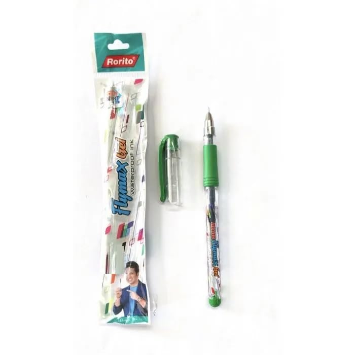 Rorito New Flymax Gel Pen Set Of 20 Green Desertcart INDIA