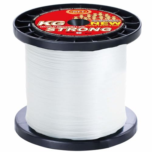 WFT 0,32mm 51kg Strong Trans 600m - geflochtene Angelschnur, Geflechtschnur, Schnur zum Spinnfischen
