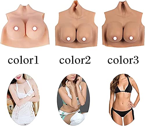 Faux seins silicone travesti solution poitrine bonnet D