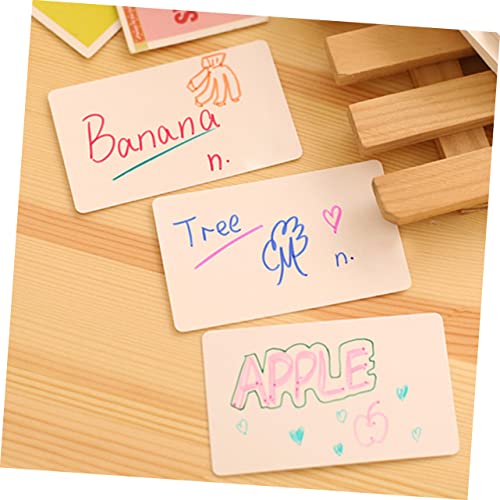 STOBOK 600 Pçs Cartões Faça Você Cartão Preto Em Branco Use Polegadas Cerca De + Papel Kraft Mensage