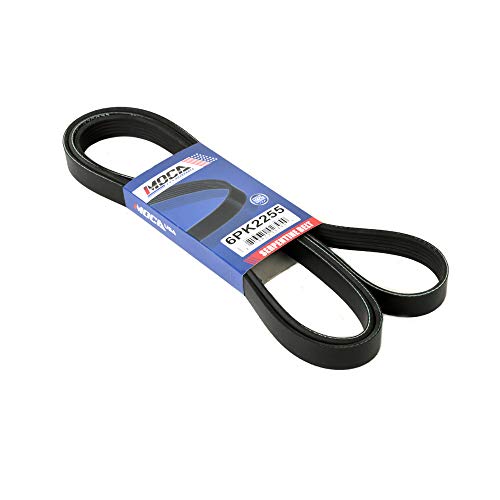 Image of MOCA 6PK2070 EPDM Serpentine Belt Fits 2000-2004 Cadillac Deville & 2001-2005 Mercury Sable & 4.6L 3.0L DOHC 4-Door