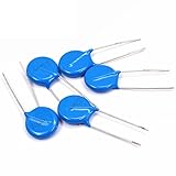 GAGOM 50Pcs Metal Oxidation Varistors, 14D821K Varistor 820V, 14D821 Disc Varistor Resistor for Industrial Home Appliance Varistor
