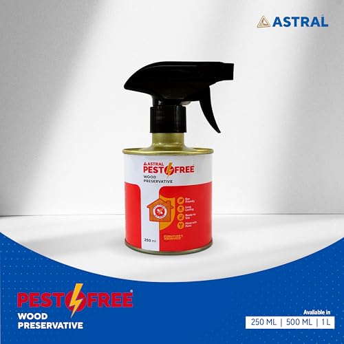 Image of Astral Pestofree Eco-Friendly Termite Killer 250ml | Protective & Preventive Formula for Termite, Borer & Insects | DIY Spray for Home, Office, Kitchen