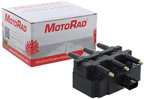 MotoRad 3IC145 Ignition Coil | Fits select Chrysler Pacifica, Town & Country; Dodge Grand Caravan, Ram 2500, Ram 3500, Viper; Jeep Wrangler; Volkswagen Routan