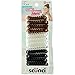 Scunci Dent-Free Hold Hair Ties, 12 Ct