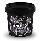 Bayas de Enebro Bembo 40 g - Utilizadas en la Cocción de Carnes y Caza - Excelentes para Ahumar Jamones, Tocino, para Dar Sabor a Chucrut y Patatas