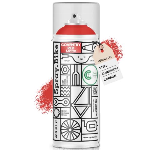 Spray.Bike Coventry Red Acrylic Spray Paint 400ml