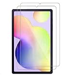 [2 Stück] Schutzfolie für Samsung Galaxy Tab S6 Lite 10.4 Zoll P610/P615, [Anti- Kratzer], [Bläschenfrei], [9H Härte ], [HD-Klar] Galaxy Tab S6 Lite Panzerglasfolie