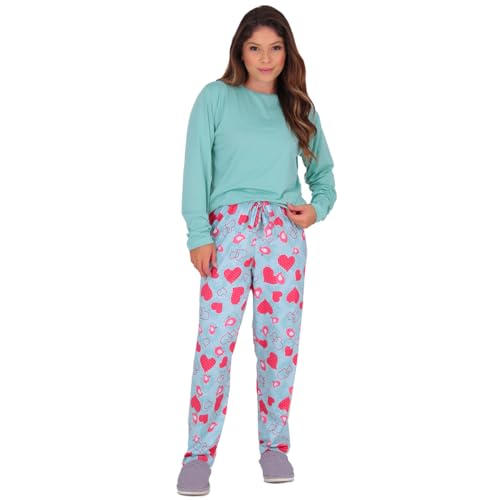 Pijama Manga Longa Felpado Sonho Inverno (GG, TEOS)