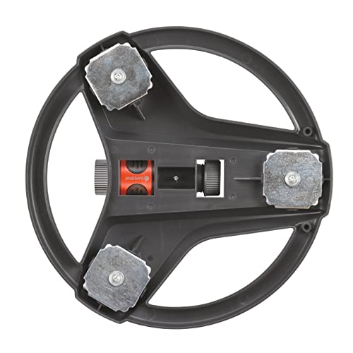 Gardena 84-Bzmx Zoommaxx - 2400 Sq Ft, Fully Adjustable Sprinkler On Weighted Base For Flexible, Leak Proof And Precise Watering, Compatible With Any Hose Brand, Made In Germany #TOP5