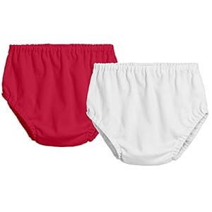 City Threads Girls’ & Boys’ Cotton Basic Diaper Covers Made in USA