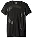 Calvin Klein Men's Mesh Ck Flocked Logo Crew Neck T-Shirt