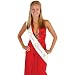 Beistle Prom Satin Sash, 33-Inch by 4-Inch, Queen