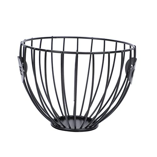 SOLUSTRE Iron Storage Basket Cup Shape Fruit Dessert Snack Service Basket Home Bar Restaurant Use
