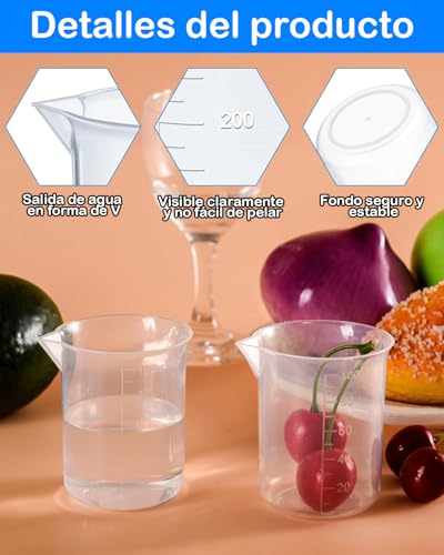 La Mejor Recopilación de Vasos y jarras medidores los 10 mejores. 12 Imagen adicional