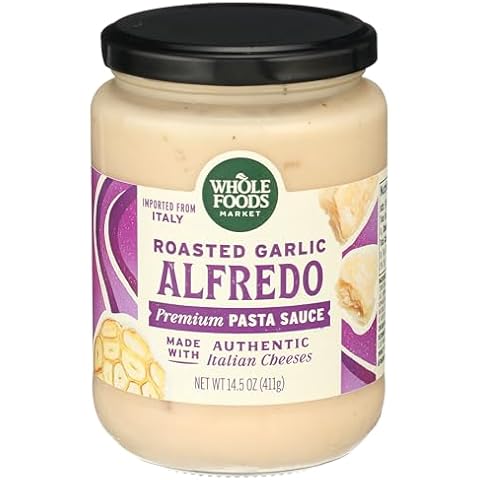 Whole Foods Roasted Garlic Alfredo Sauce Cover