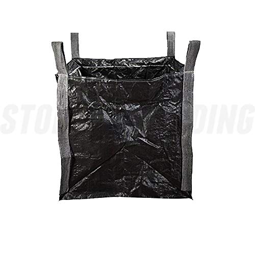 STORM TRADING GROUP 100 x Black Tonne Builders Garden Waste Jumbo Storage 85x85x85cm Sacks/Bags