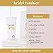 Kate Spade New York Acrylic Bridal Tumbler with Lid and Straw, 20 oz Tumbler for Bride to Be, Slim Double Wall Tumbler, Miss to Mrs. (White)