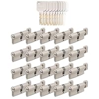 8x Zylinder Abus Schließanlage XP20S Gleichschließend + Sicherungskarte 3x Knauf