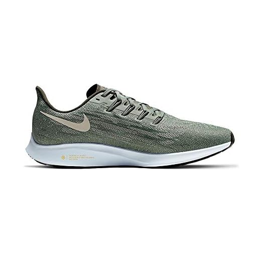 Nike Air Zoom för män Pegasus 36 tränings- och fältskor, Multicolour Vintage Lichen Spruce Fog Sequoia 300-7.5 UK