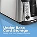 Hamilton Beach Extra Wide Slot Toaster with Shade Selector, Bagel, Keep Warm and Defrost Settings, Auto-Shutoff and Cancel Button, 4 Slice, Stainless Steel