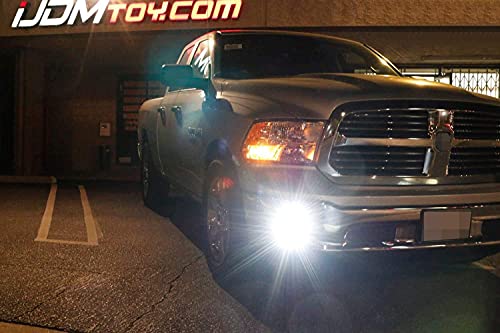 Kit de lámparas LED para niebla iJDMTOY compatible Dodge RAM 1500 miniatura 4