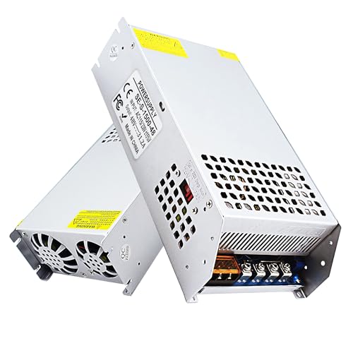 AC to DC Converter 110V to 48V 31A 1500W Power Converter, AC 110V 220V to DC 48V Universal Switching Regulated Power Supply SMPS Transformer AC to DC Adapter for LED,CCTV,RV(DC48V-31A-1500W)