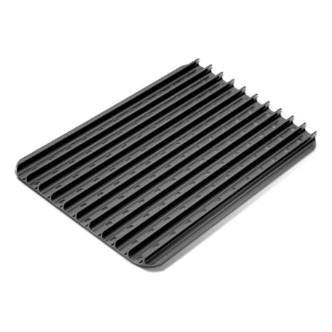 BAC772 18.25''x11.5'' Sear Grate Grill Accessory, Reversible Grill Grate Compatible with Most Grills, Aluminum Sear Grate with Non-Stick, Competition Level Sear Marks Capture Flavor and Moisture Cover