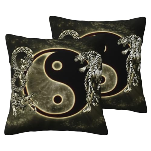 Housses de coussin lin motif tigre de qualité supérieure pour canapé