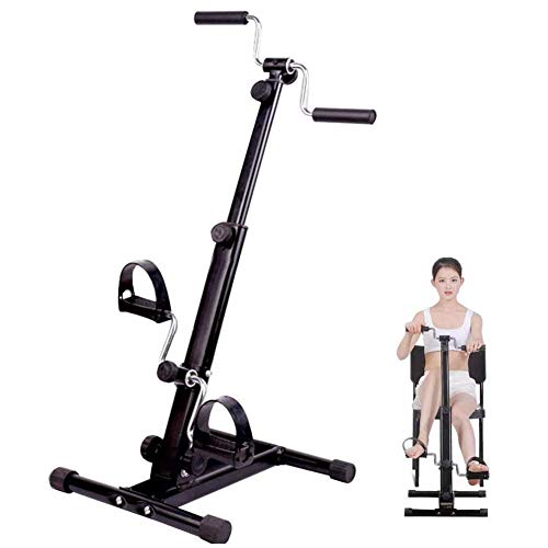 Bicicleta estática pedaleador ajustable para rehabilitación miniatura 1