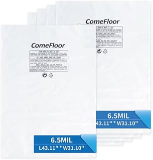6.5-Mil Clear Plastic Dust Collector Bags, 5-Pack