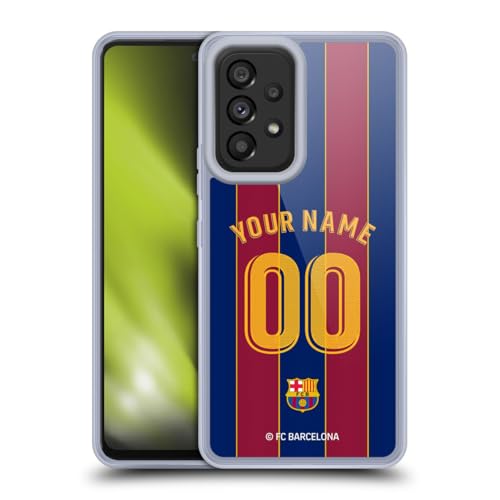 Coque Barça Samsung A53 5G évite les rayures avec le maillot personnalisé