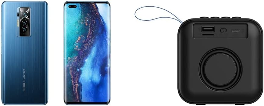 Tecno Phantom X Iceland Blue Squre S1 Bluetooth Speaker