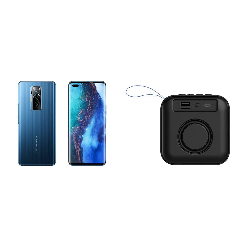 Tecno Phantom X Iceland Blue Squre S1 Bluetooth Speaker
