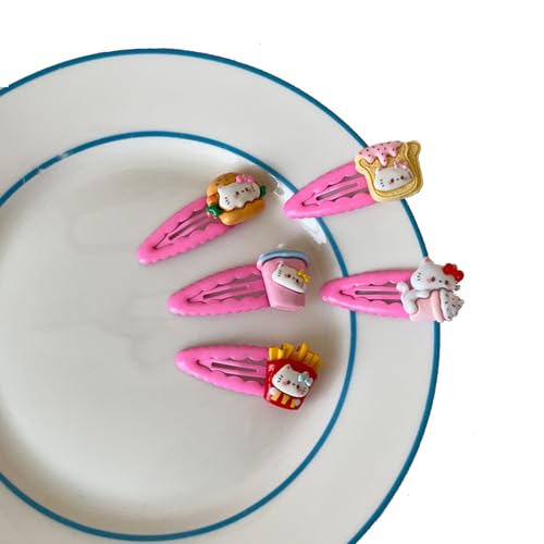 DREAM STYLE ヘアアクセサリー 5組 ヘアピン リボン 髪飾り 結婚式 髪留め 着物 大きめ かみどめ ヘアクリップ ヘアピン おしゃれ ハロウィン 留袖 髪飾り 母親 (F【5組】)