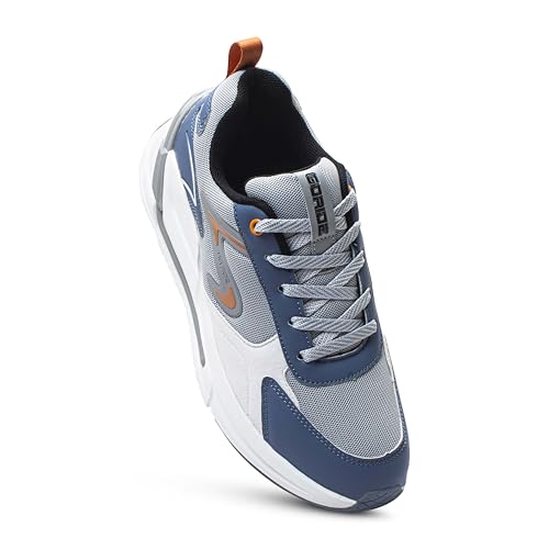 Image of GO RIDE Ronaldo Sports Running Shoes for Men, Lightweight, Engineered for Speed and Stability, Sports Shoes for Men