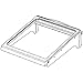 GE WR71X10808 Refrigerator Glass Shelf Genuine Original Equipment Manufacturer (OEM) Part