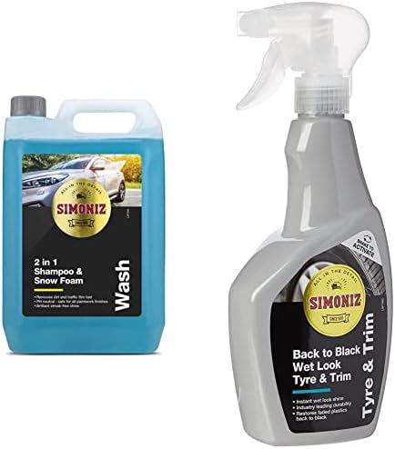 SIMONIZ SAPP0175A Waterless Wash and Wax, White