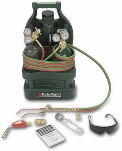 TurboTorch 0386-1339 TTV-J-AP Tote Kit, Oxy-Acetylene with Tanks