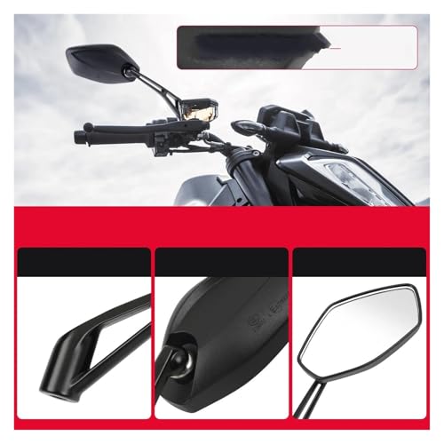 Espejo Extremo Manillar Universal para MT01 MT25 y XR650L 5