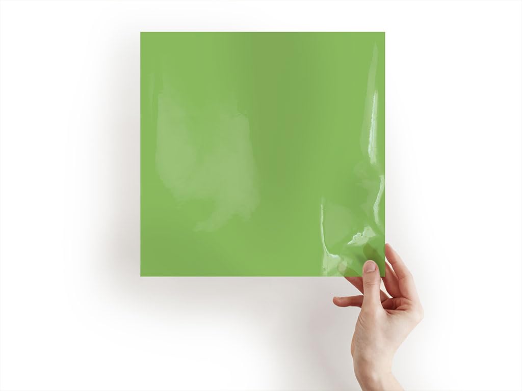 ORACAL 8300 Transparent Lime Tree Green Gloss Permanent See Through Adhesive Vinyl Roll for Craft and Sign Cutters (12in x 10ft Roll)