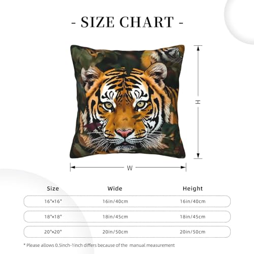 Housse de coussin velours côtelé tigre : finis les salons ternes