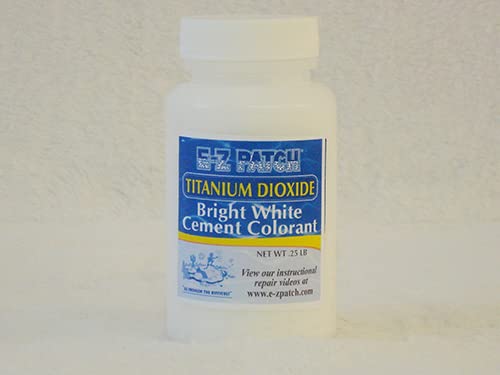 E-Z Products EZP-728 4 oz Bright White Cement Titanium Dioxide