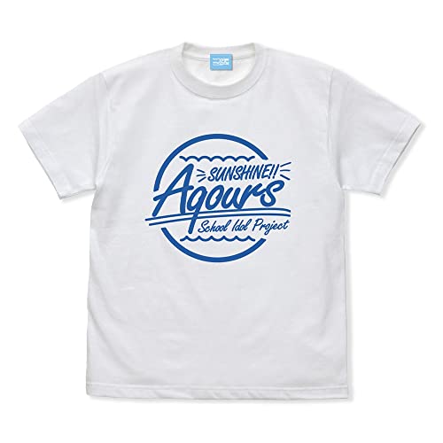 【公式】二次元コスパ ラブライブ！サンシャイン!! Aqours Tシャツ WHITE XLサイズ