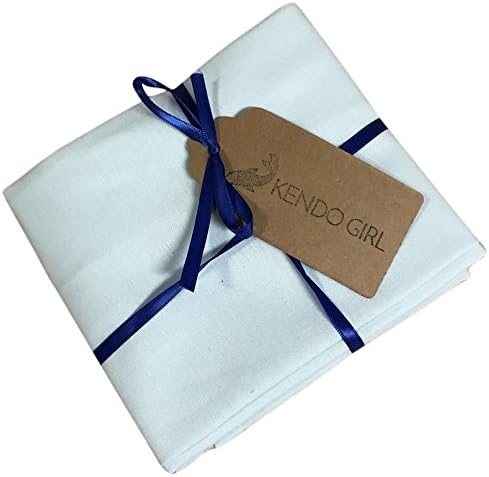 Furoshiki Wrapping Cloth - Japanese Traditional Wrap for Gifts (Large Size) - Baby Blue by Kendo Girl