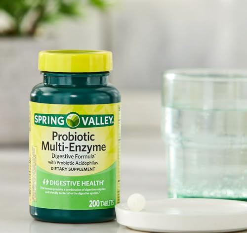Gabrenz N28404 Spring Valley Probiotic Multi-Enzyme Digestive Formula Tablets thumb #2